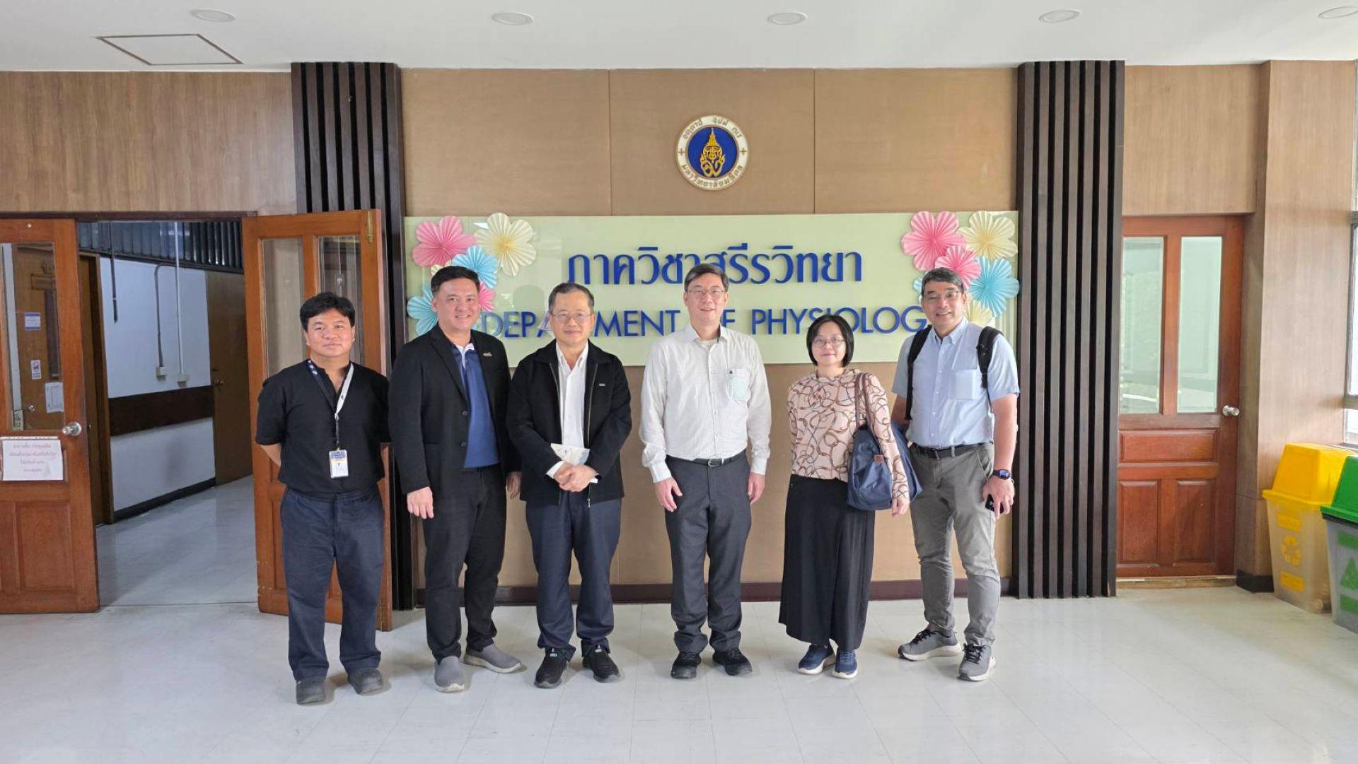 赴泰國瑪希敦大學、朱拉蓬皇家學院太空合作交流