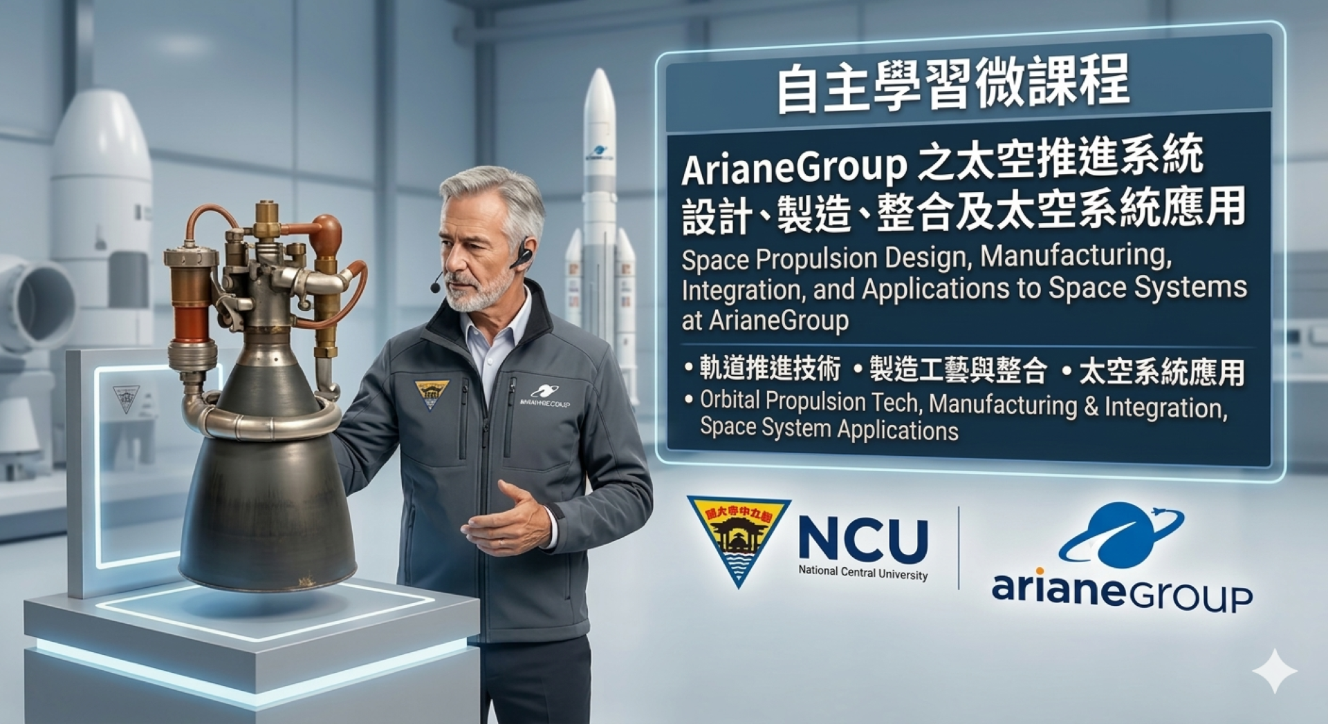 ArianeGroup 之太空推進系統設計、製造、整合及太空系統應用