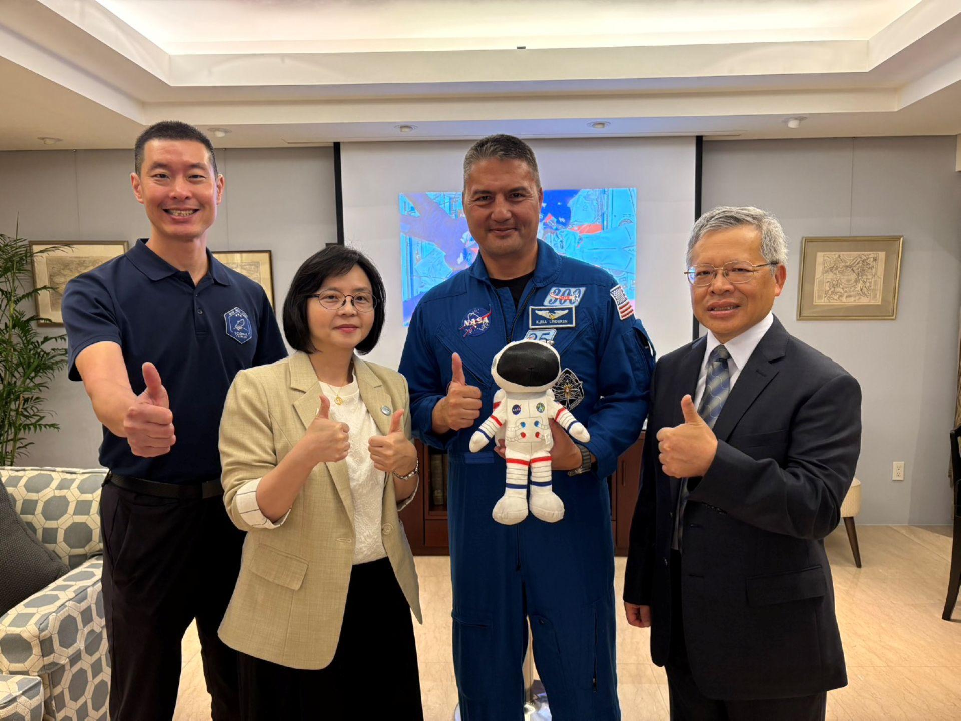 NASA太空人林琪兒交流訪問