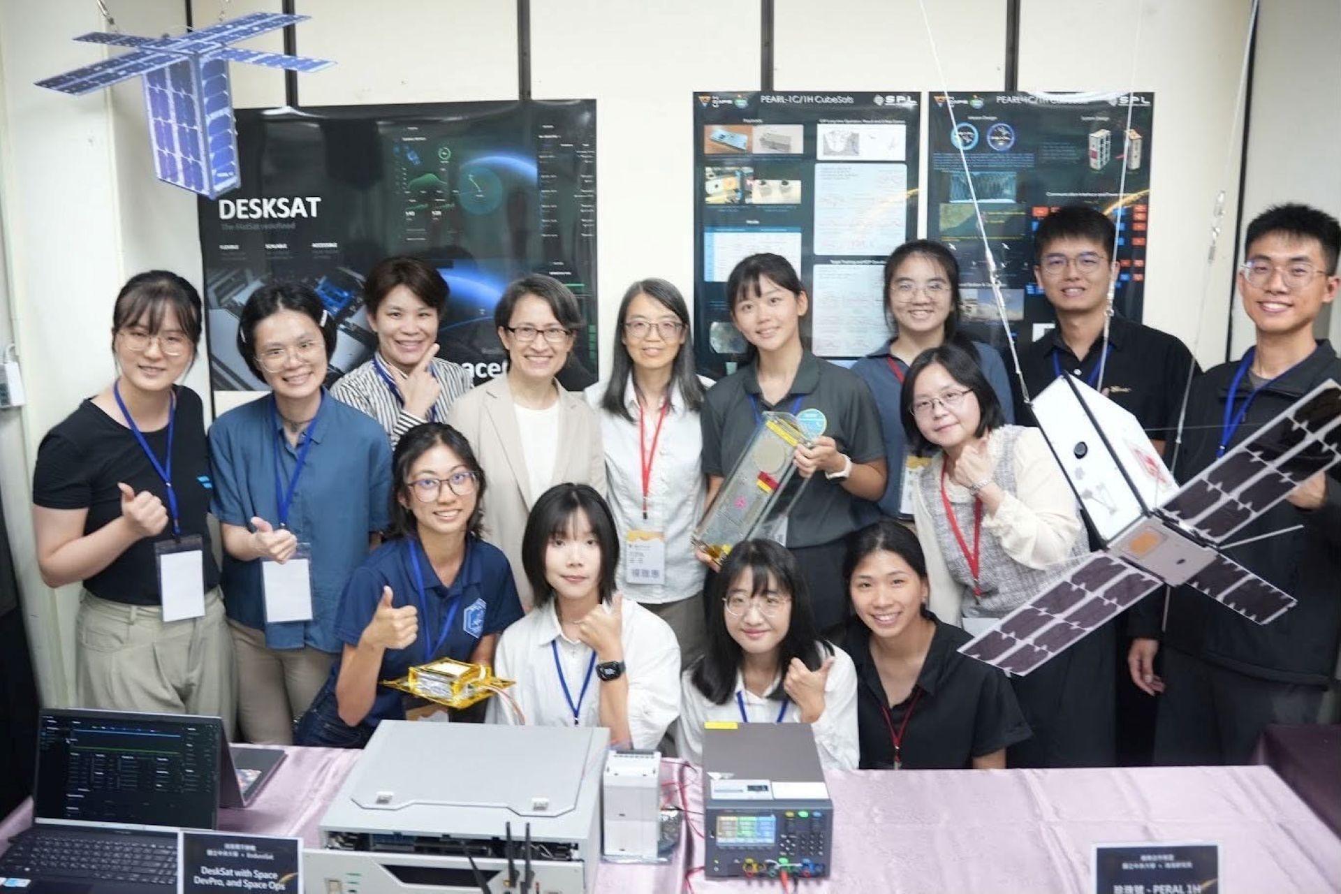 副總統參訪中央大學　聚焦太空科技與防災韌性